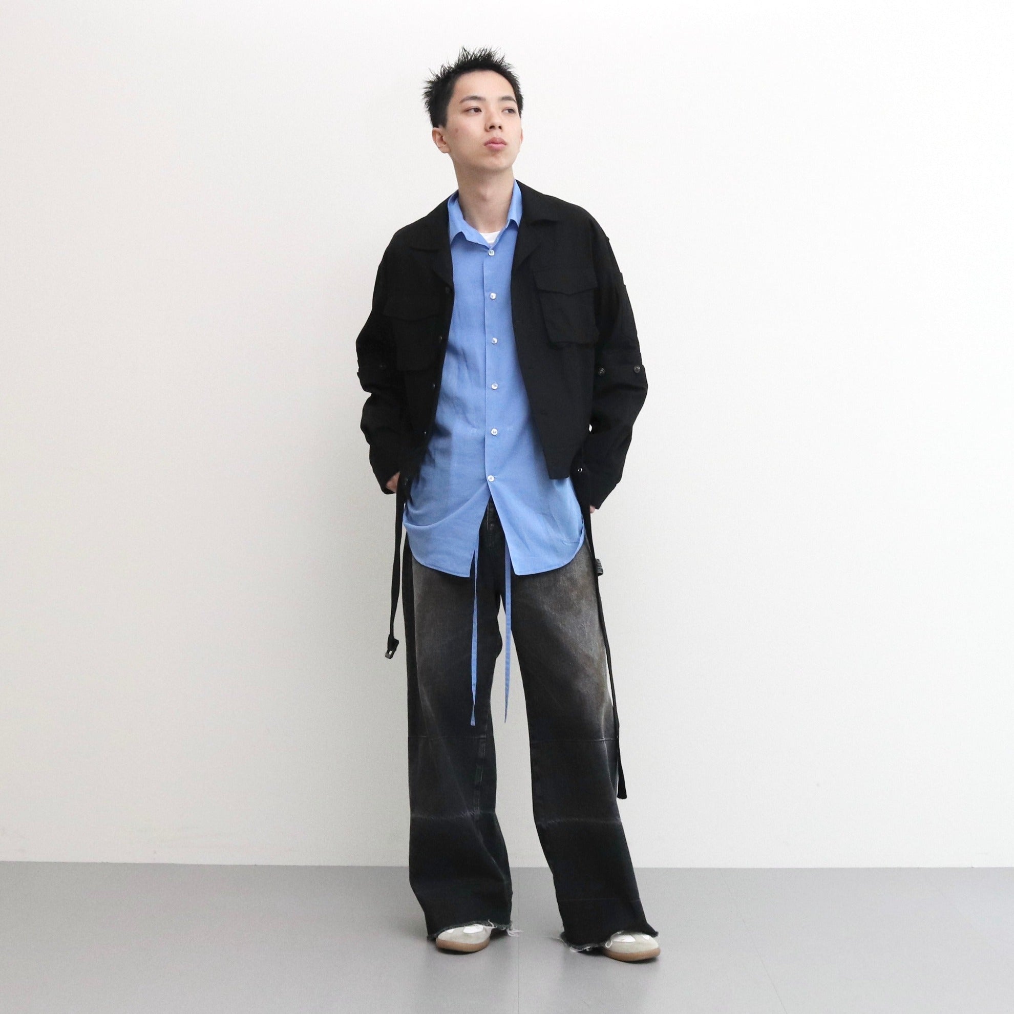 AUTO MECHANICS WORK JACKET #BLACK [S23SS13JKT-C]