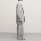 INSIDE LAPEL JACKET #LIGHT GRAY [S23SS08JKT-W]