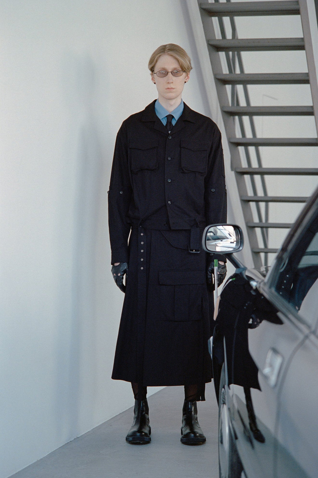 AUTO MECHANICS WORK JACKET #BLACK [S23SS13JKT-C]