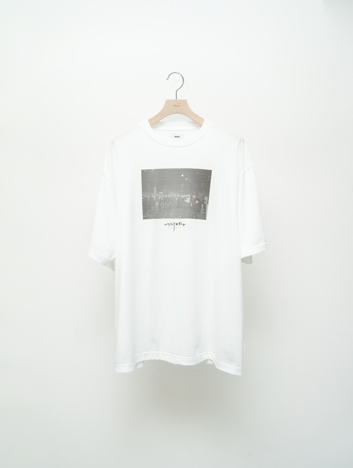 CLOUD FACTORY TEE #WHITE [AL23S-CT02]