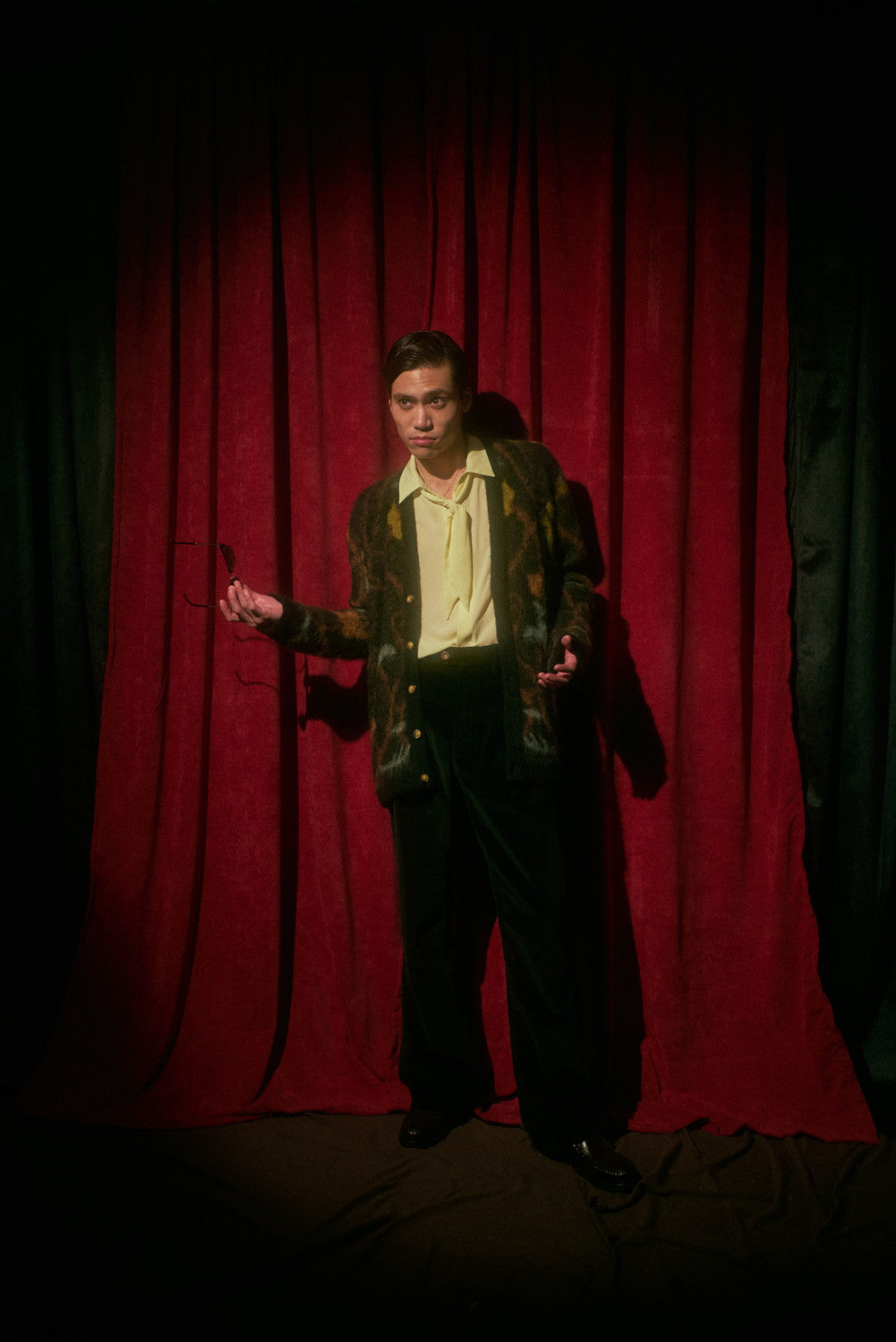 BOUQUET CARDIGAN #BLACK [TI025005]