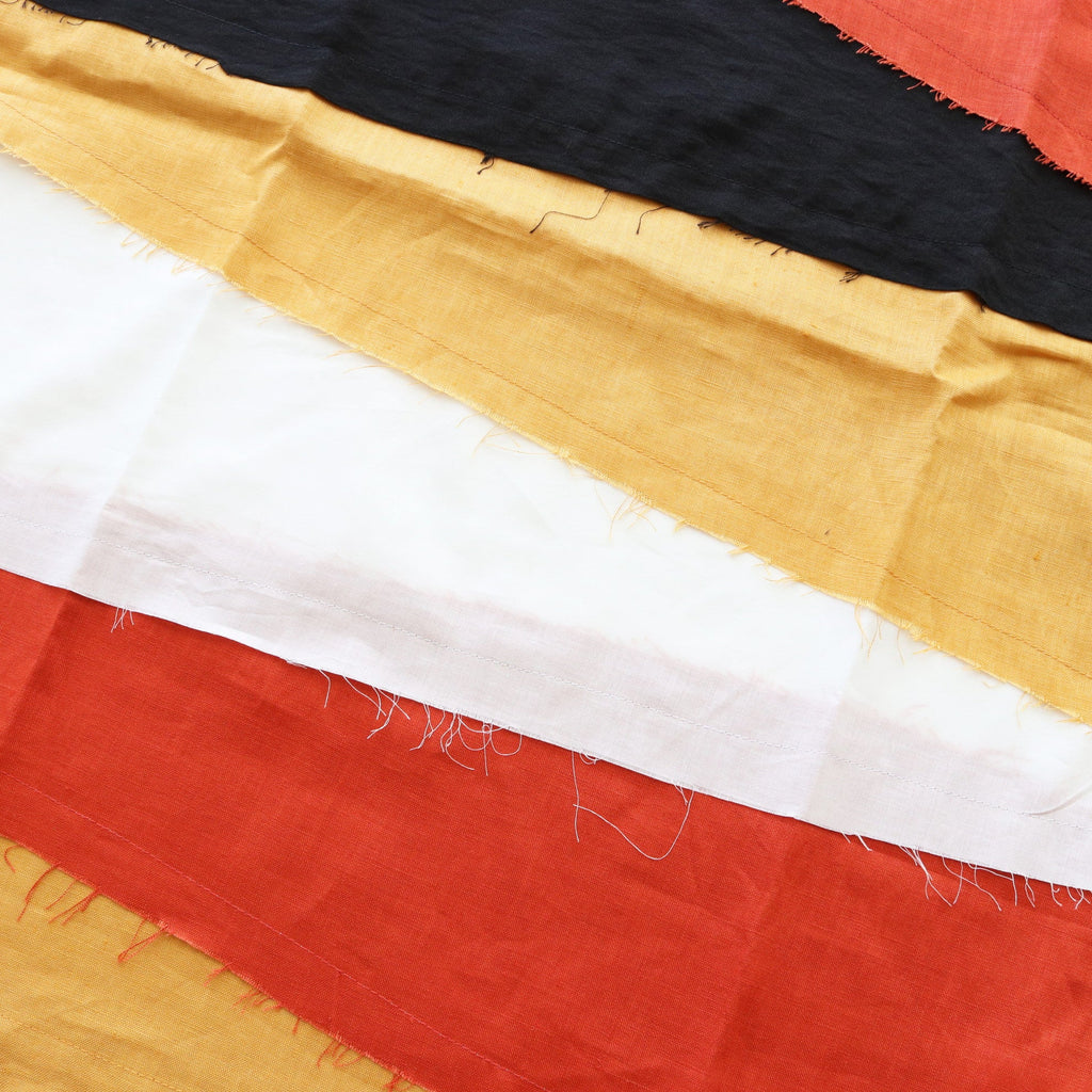 HIROMI TOP #ORANGE-MUSTARD-BLACK-WHITE [SHSS23014]