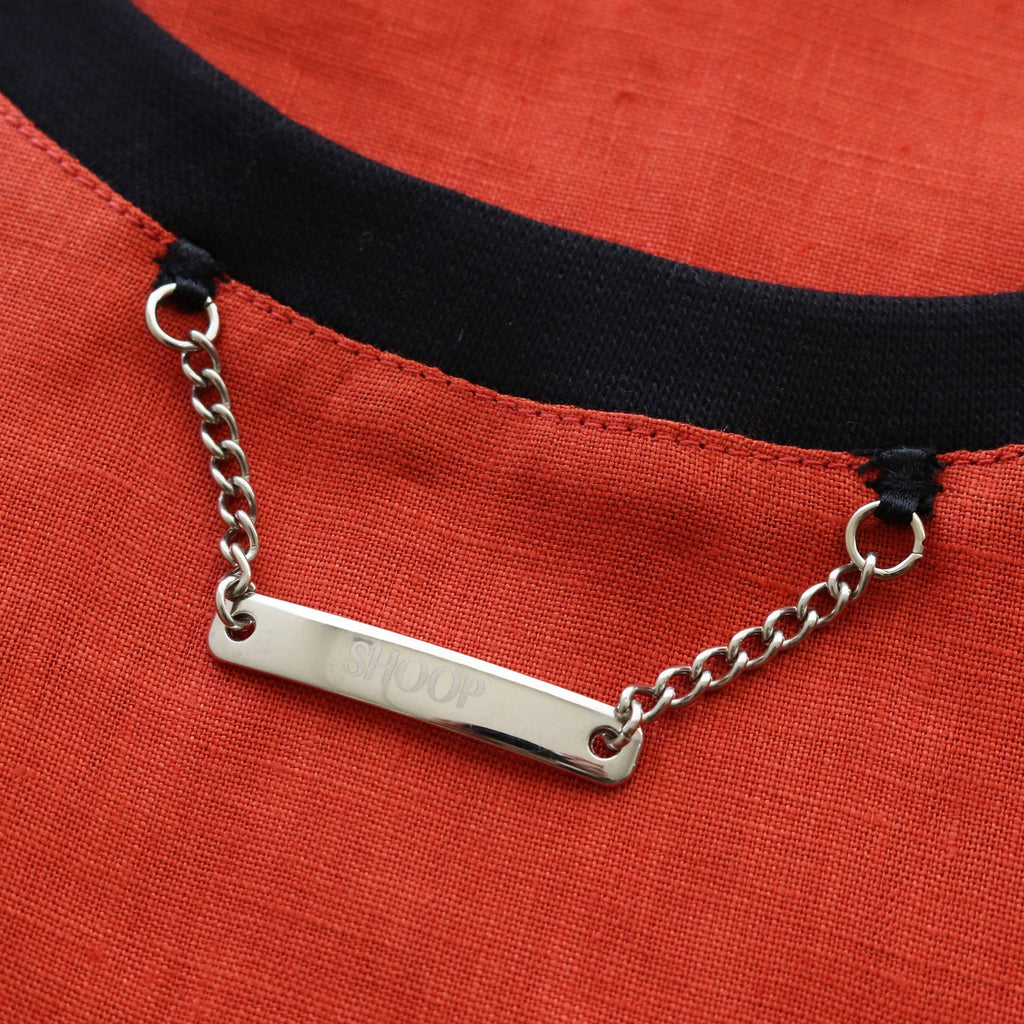 HIROMI TOP #ORANGE-MUSTARD-BLACK-WHITE [SHSS23014]