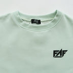 KEEF LOGO CREWNECK SWEAT #LIGHT GREEN [FAFSS23-0037]