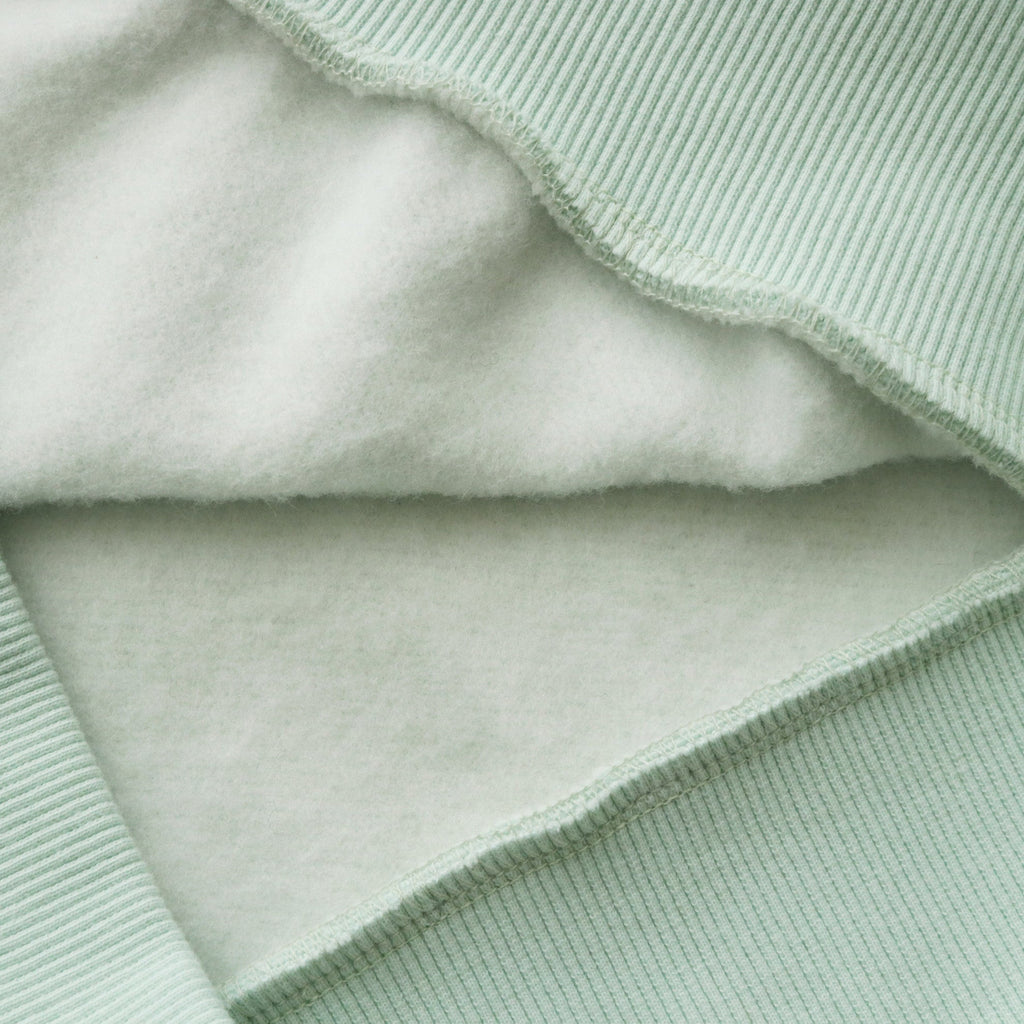 KEEF LOGO CREWNECK SWEAT #LIGHT GREEN [FAFSS23-0037]