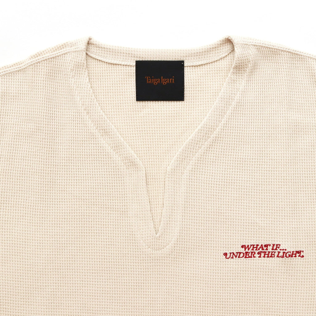 WIUTL THERMAL #OFF WHITE×RED [TI055019]