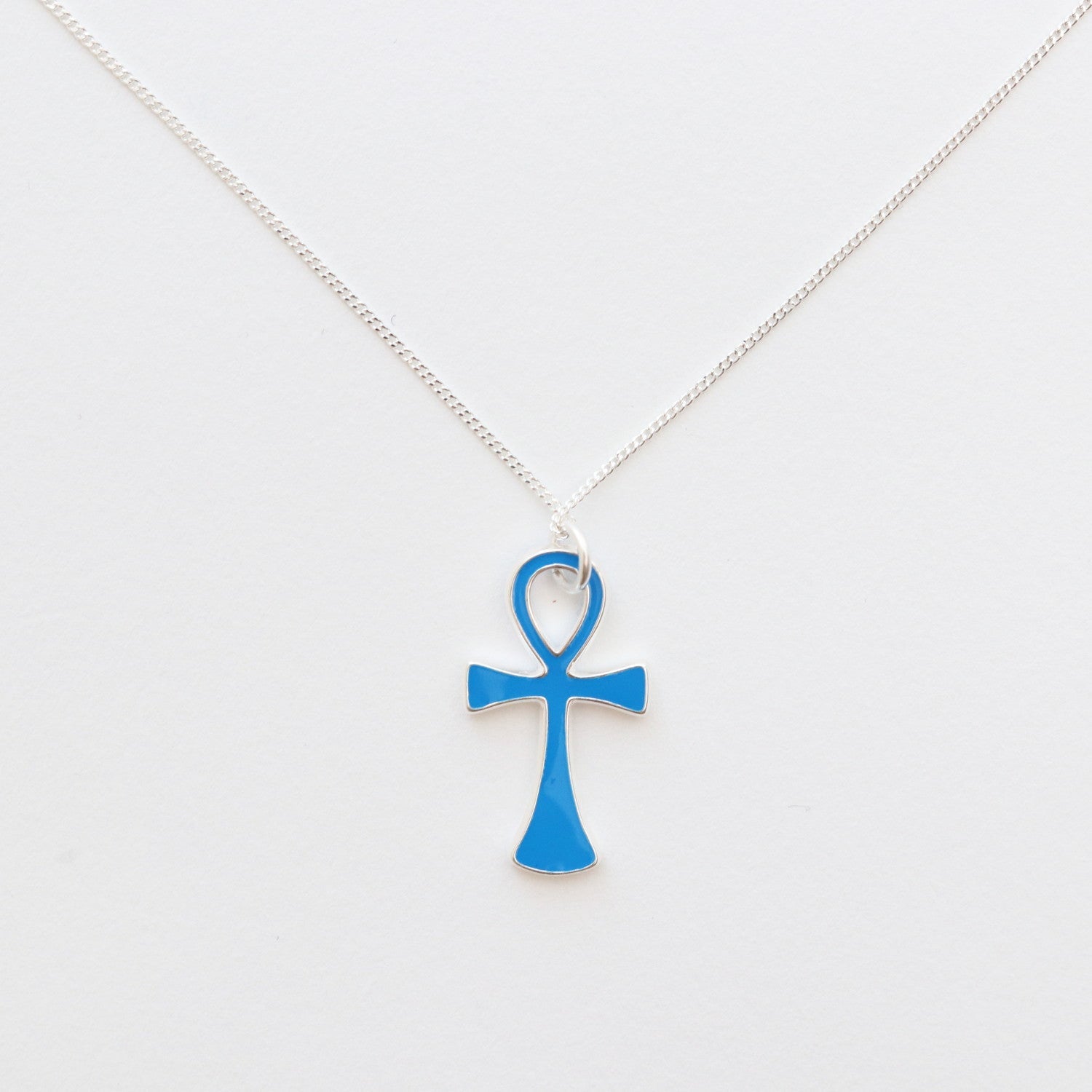 ANKH NECKLACE #BLUE [13428029]