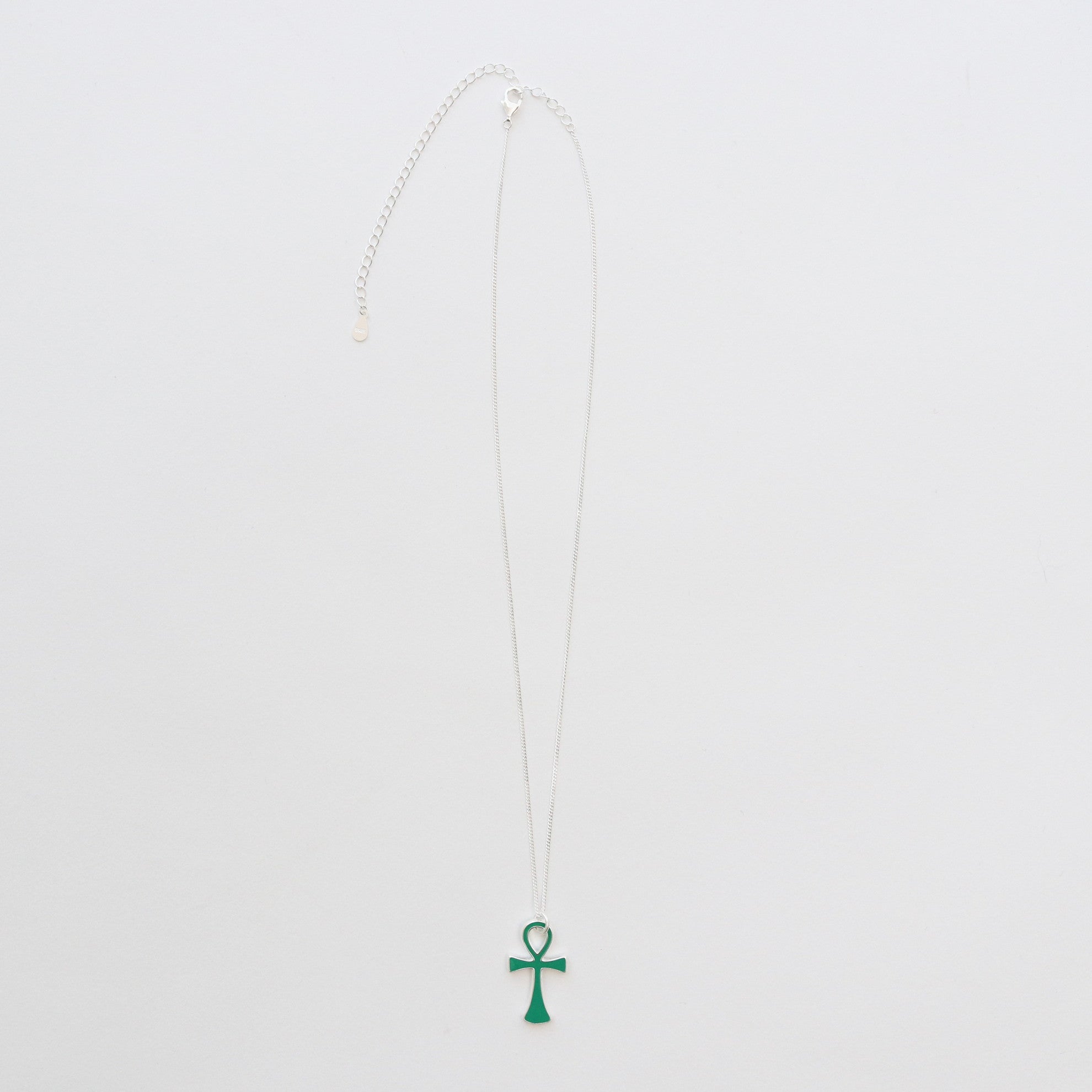 ANKH NECKLACE #GREEN [13428029]