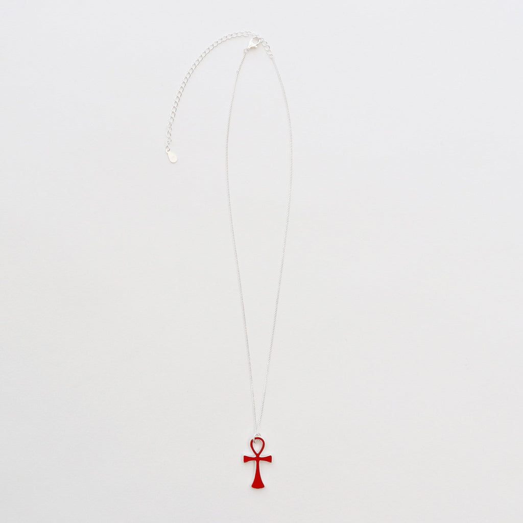 ANKH NECKLACE #RED [13428029]