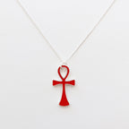 ANKH NECKLACE #RED [13428029]