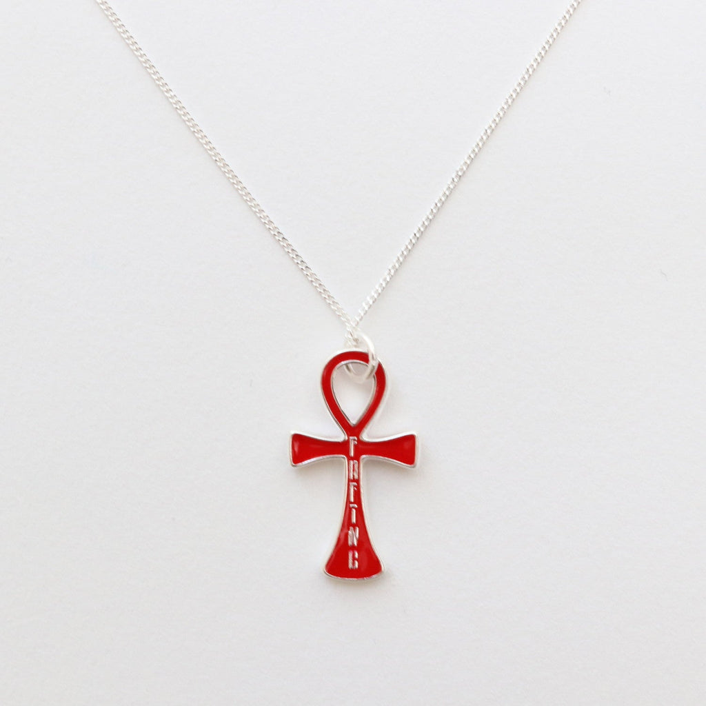 ANKH NECKLACE #RED [13428029]