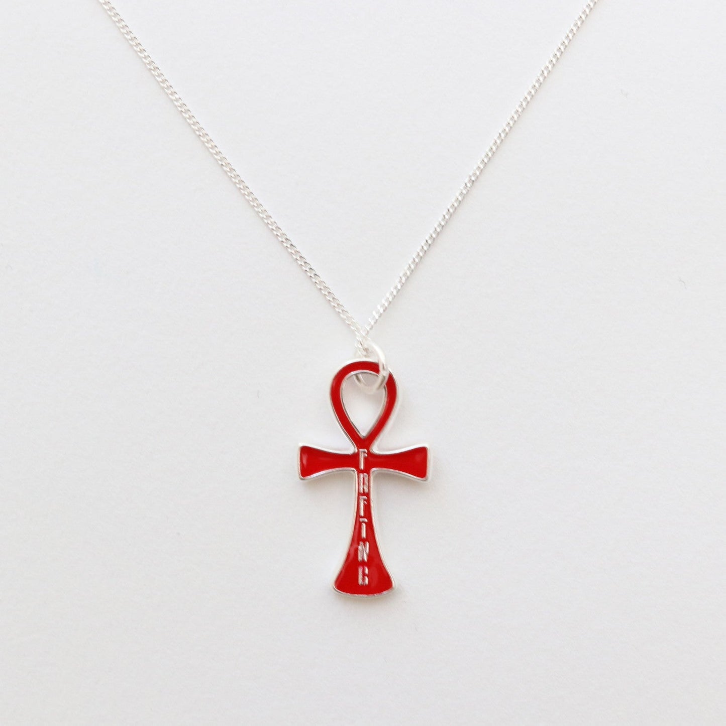 ANKH NECKLACE #RED [13428029]