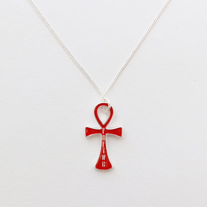 ANKH NECKLACE #RED [13428029]