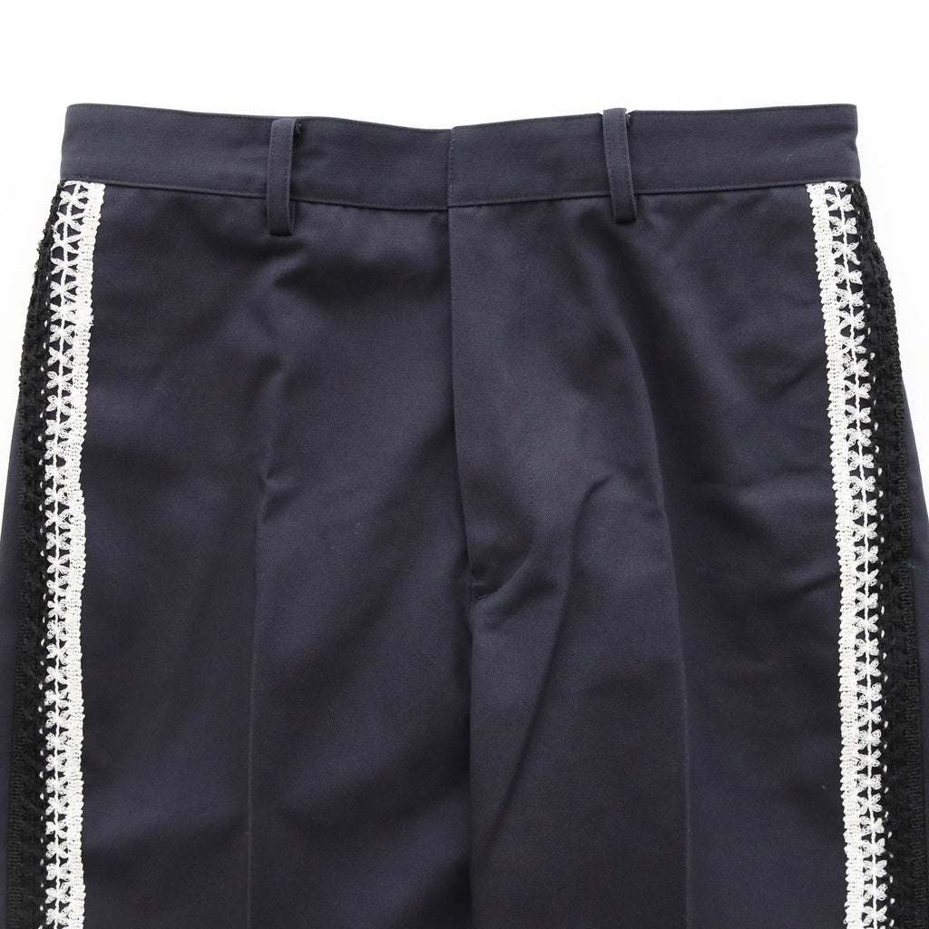 SIDE LINE CHINO PANTS #NAVY [AL23S-PT02]