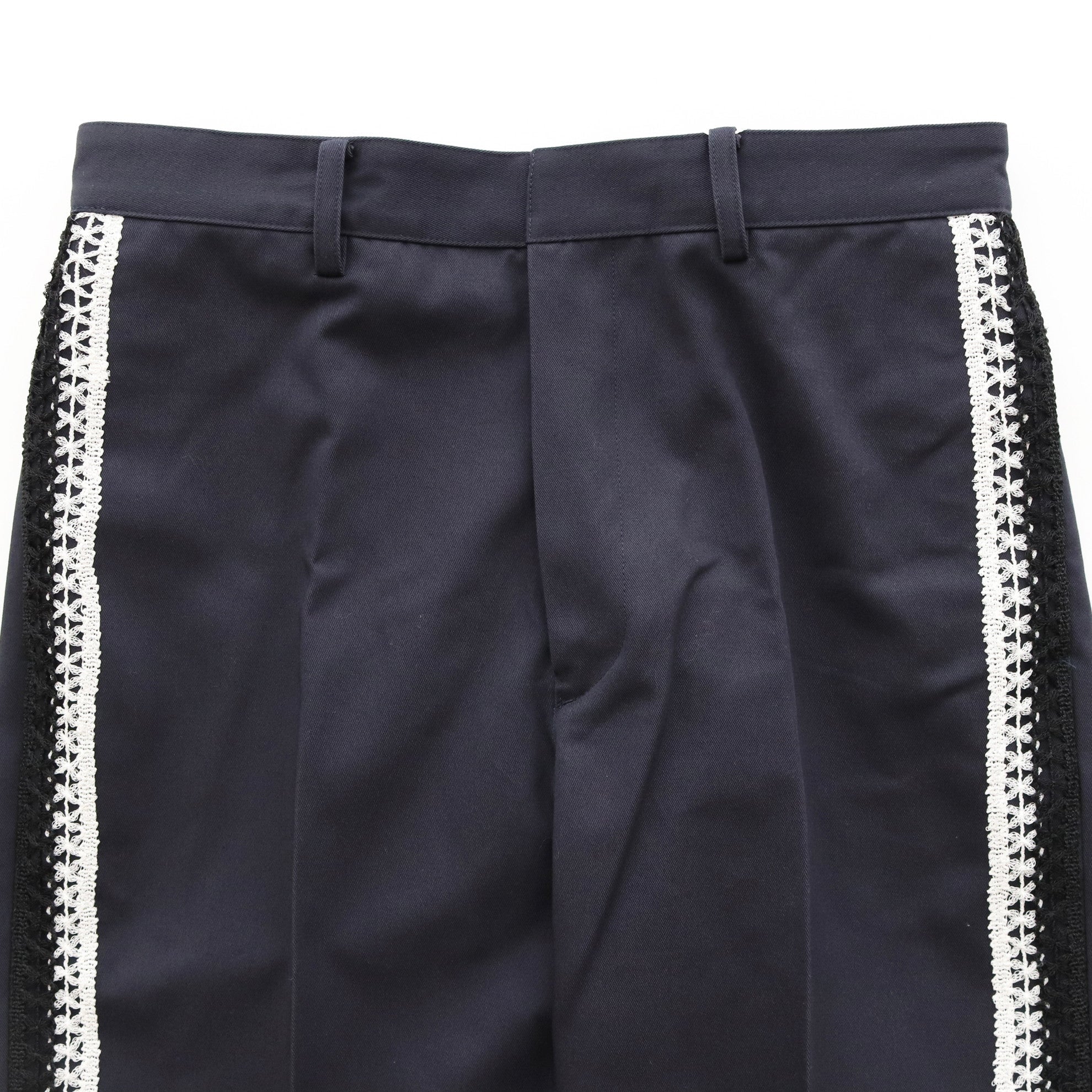 SIDE LINE CHINO PANTS #NAVY [AL23S-PT02]