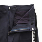 SIDE LINE CHINO PANTS #NAVY [AL23S-PT02]