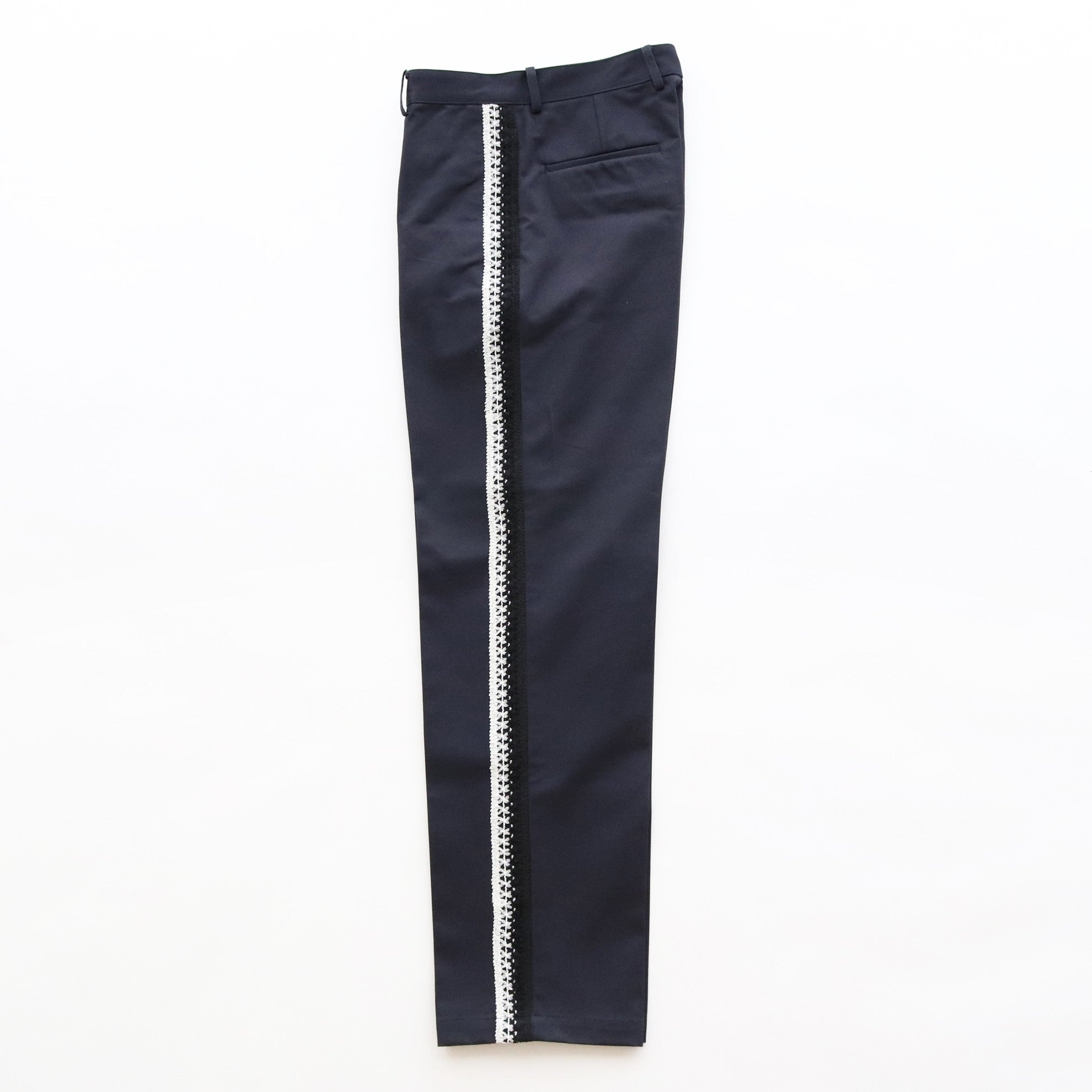SIDE LINE CHINO PANTS #NAVY [AL23S-PT02]