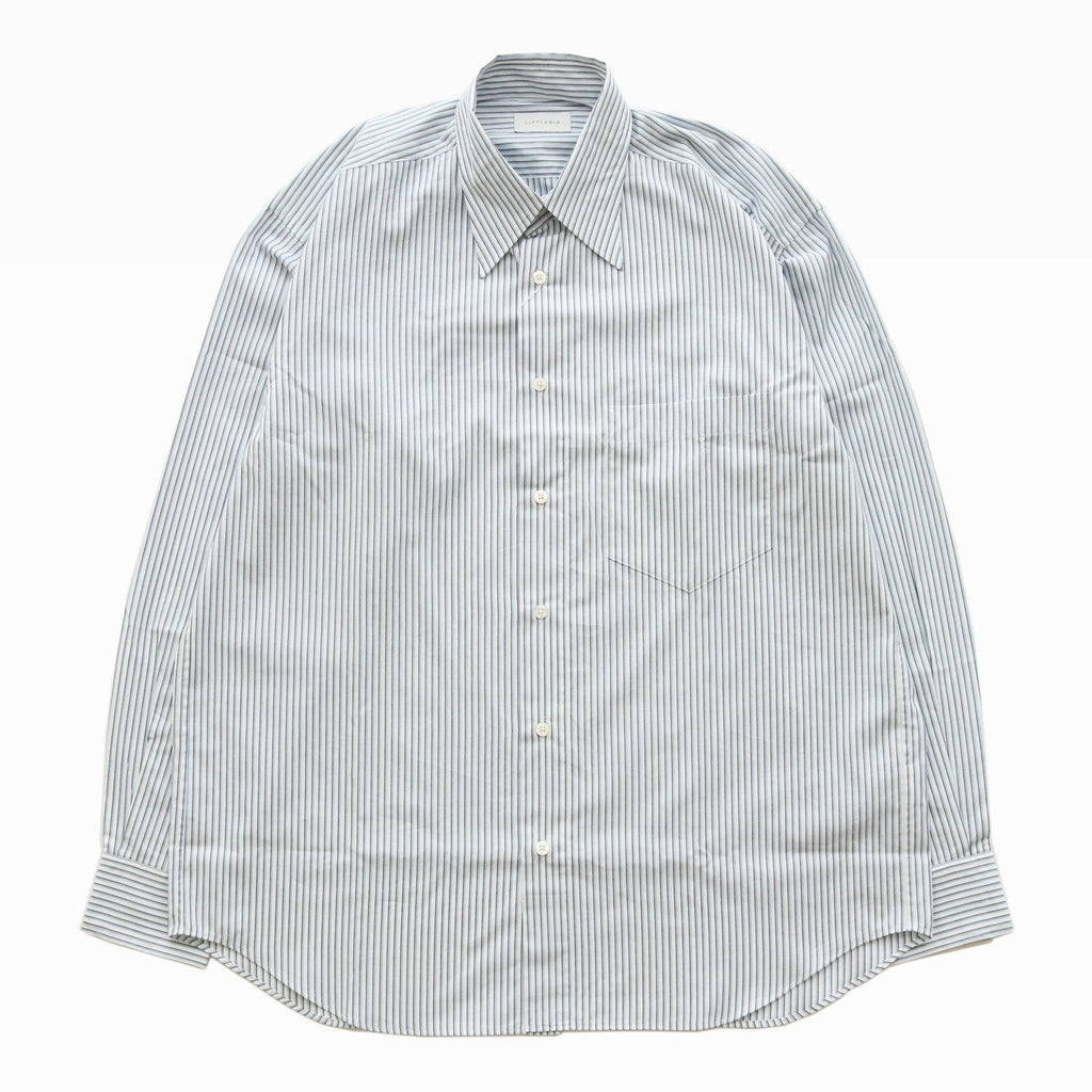 STRIPE OPEN SH #WHITE [LB231-SH08]