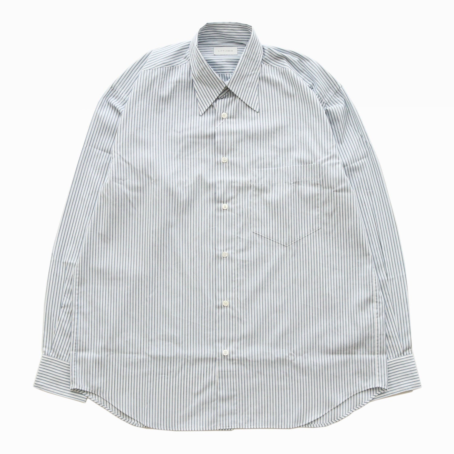 STRIPE OPEN SH #WHITE [LB231-SH08]