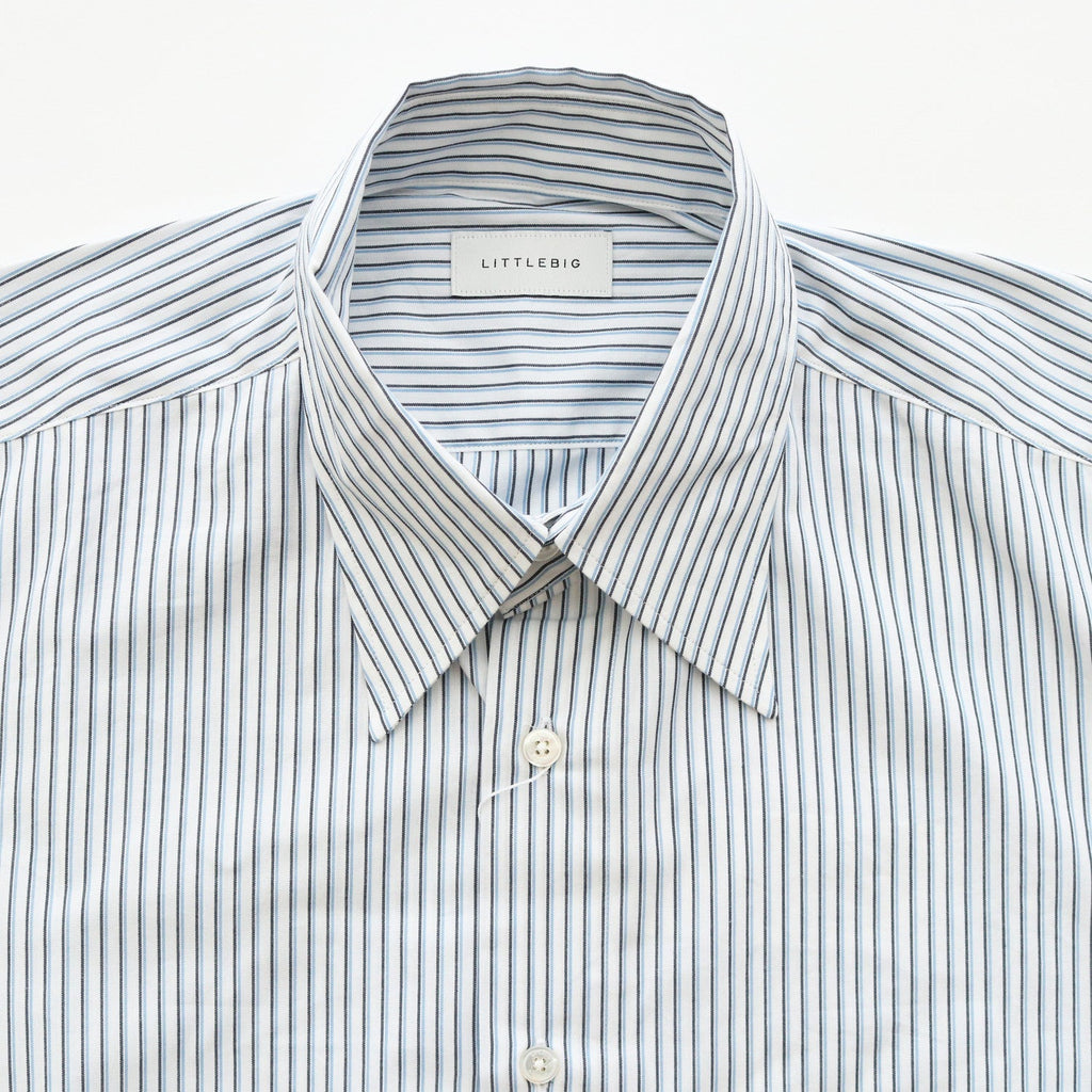 STRIPE OPEN SH #WHITE [LB231-SH08]