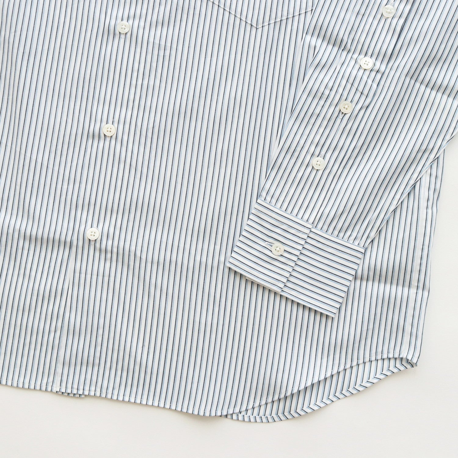 STRIPE OPEN SH #WHITE [LB231-SH08]