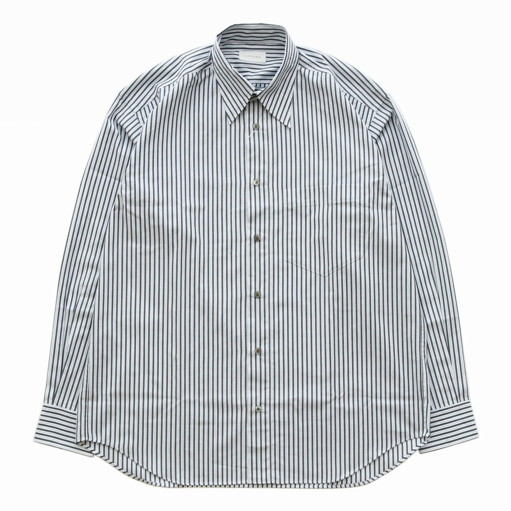 STRIPE OPEN SH #NAVY [LB231-SH08]