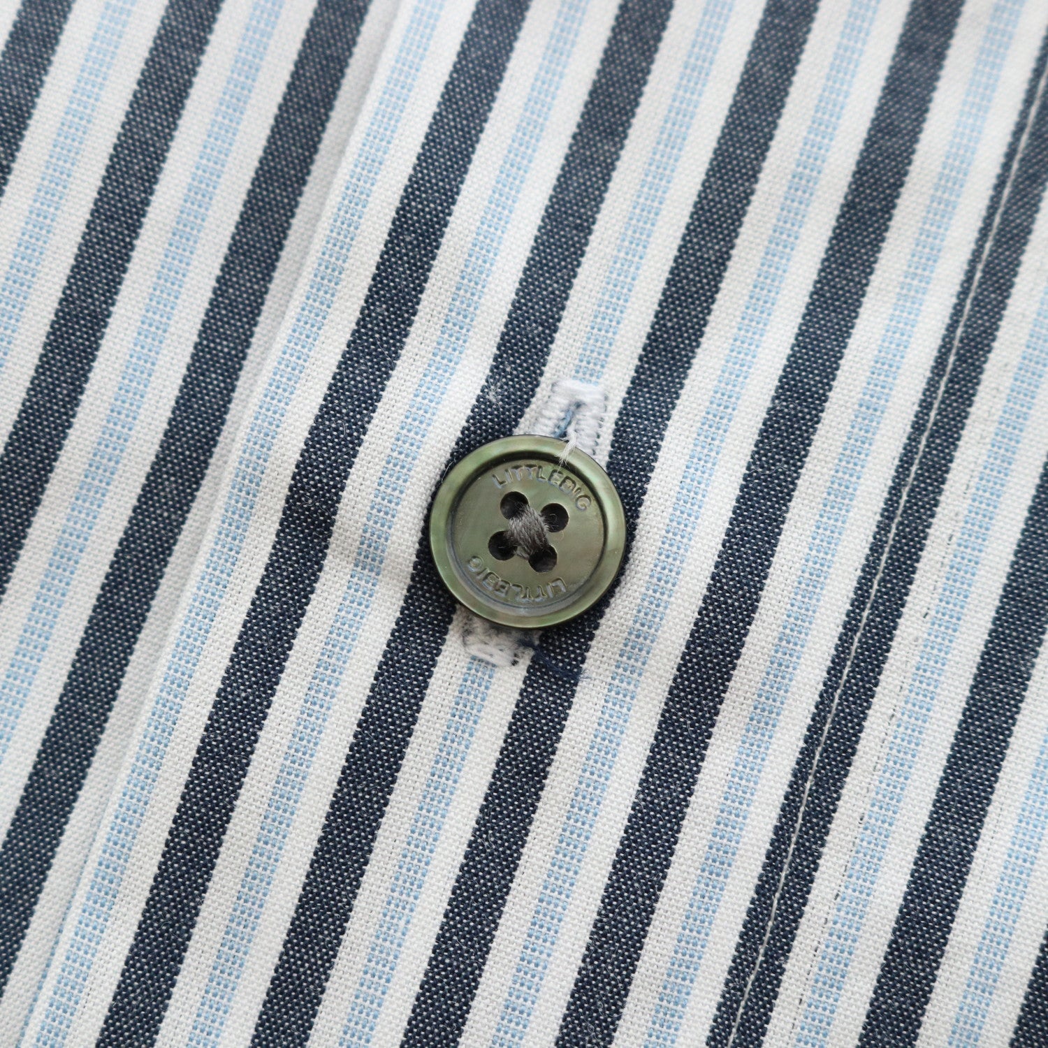 STRIPE OPEN SH #NAVY [LB231-SH08]