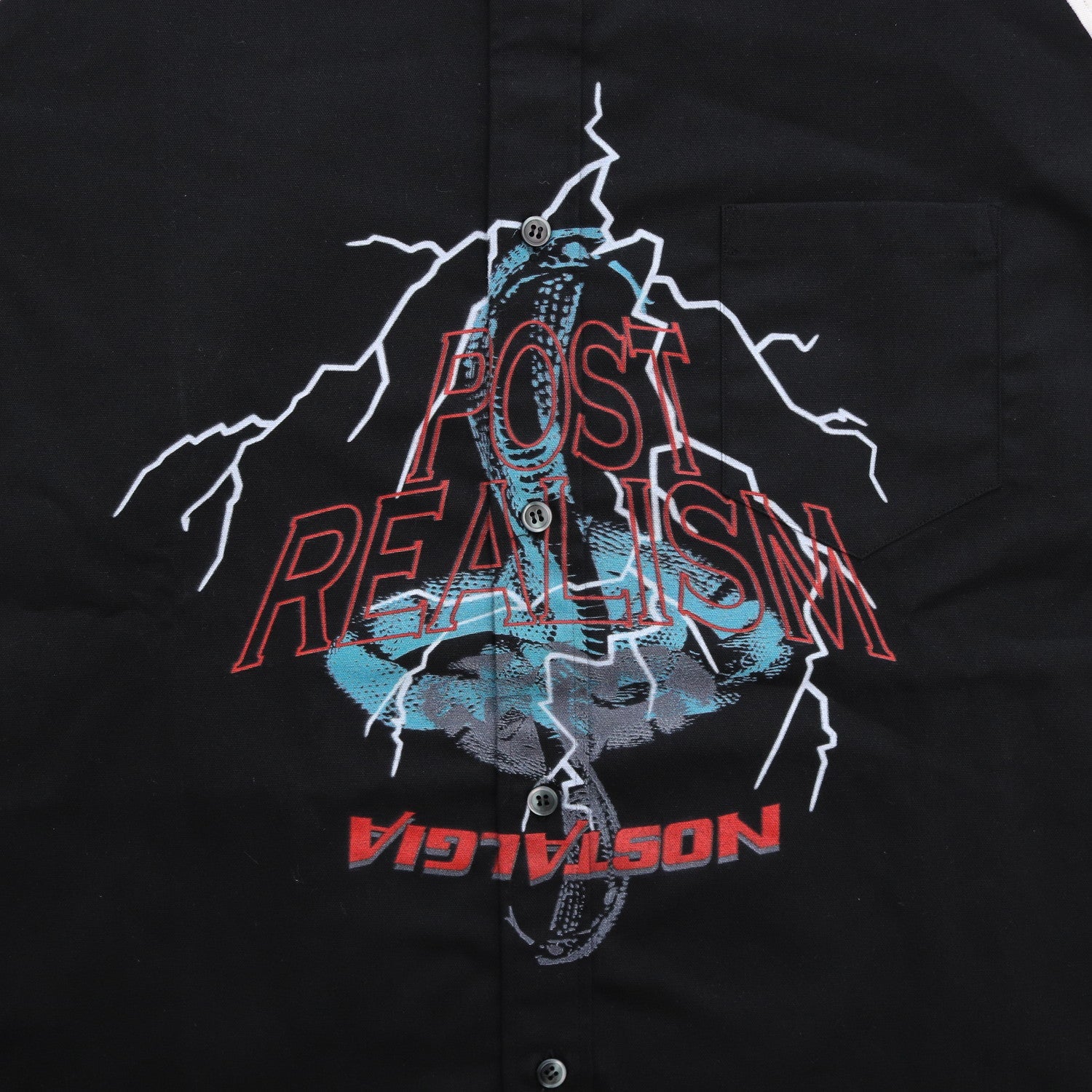 【訳あり】RAGLAN SLEEVE SHIRTS #BLACK [232-01-0101]