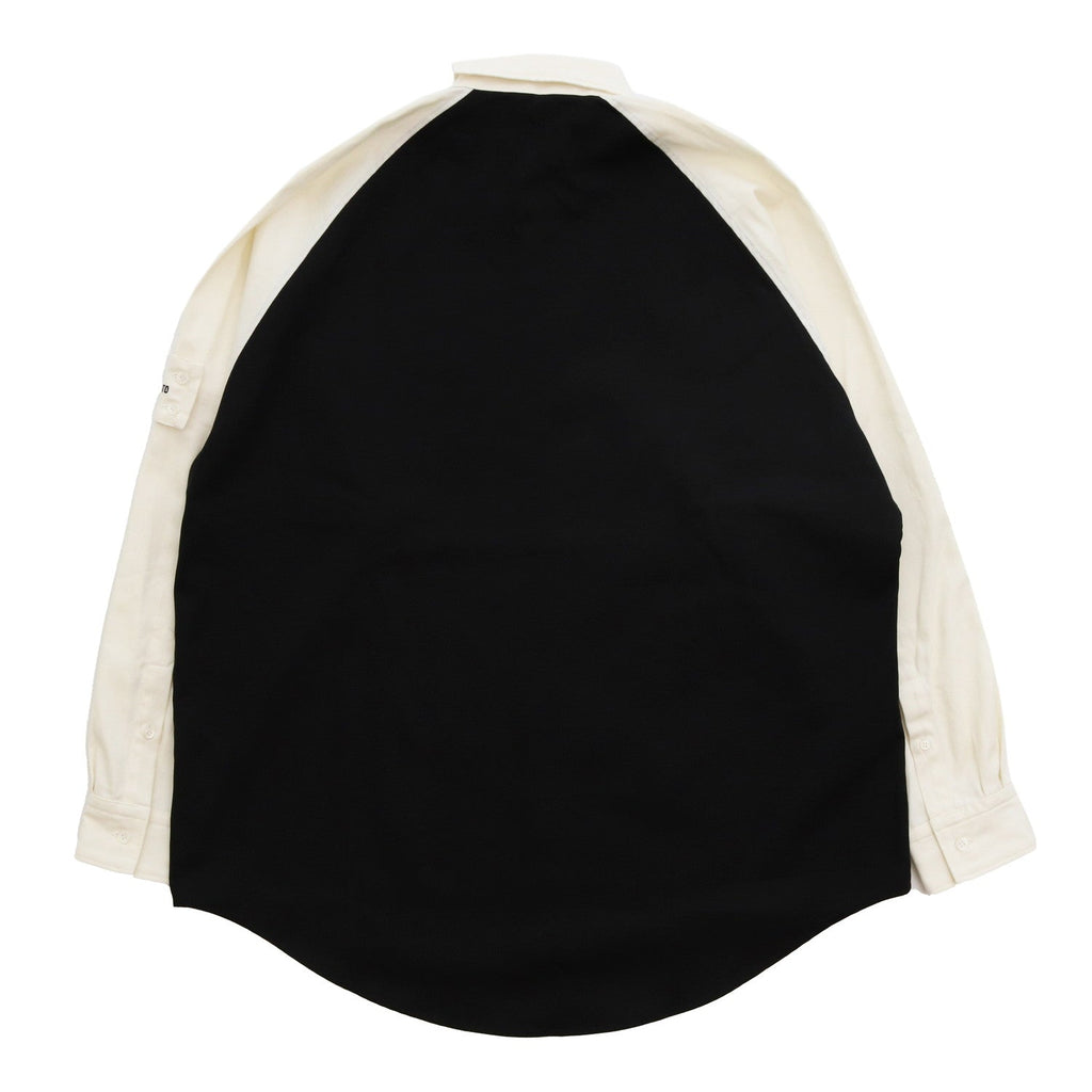 【訳あり】RAGLAN SLEEVE SHIRTS #BLACK [232-01-0101]