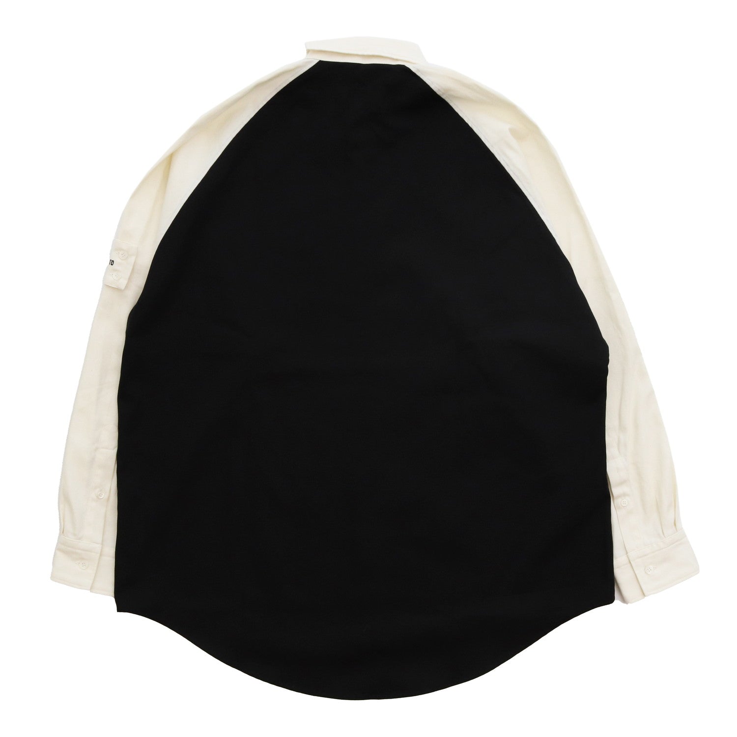 【訳あり】RAGLAN SLEEVE SHIRTS #BLACK [232-01-0101]