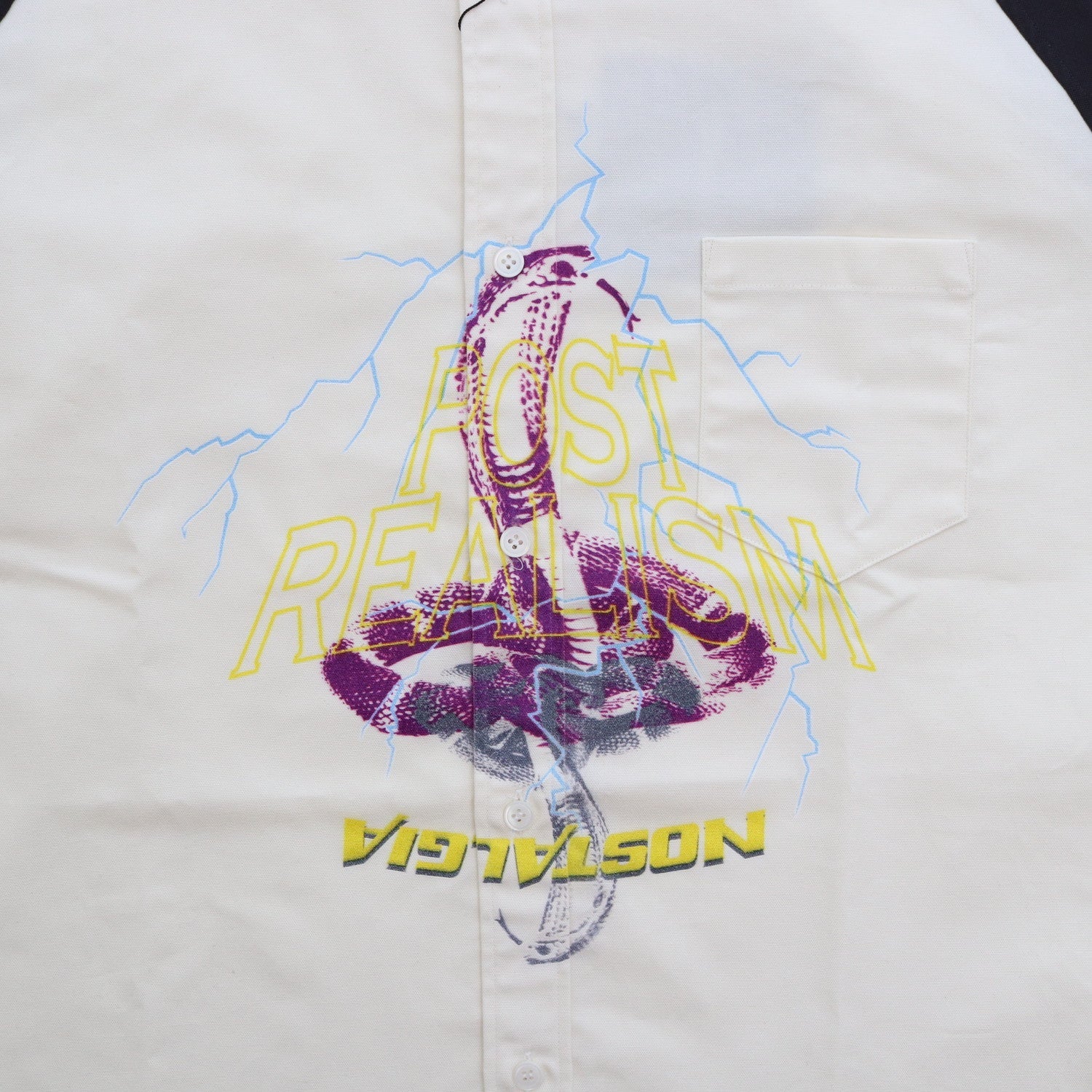 RAGLAN SLEEVE SHIRTS #WHITE [232-01-0101]