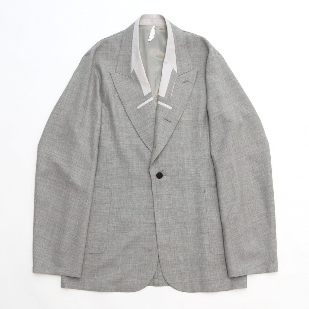 INSIDE LAPEL JACKET #LIGHT GRAY [S23SS08JKT-W]