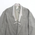 INSIDE LAPEL JACKET #LIGHT GRAY [S23SS08JKT-W]