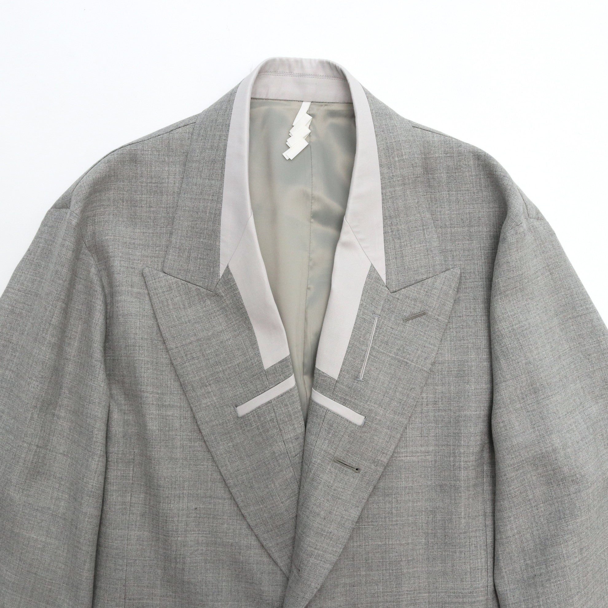 INSIDE LAPEL JACKET #LIGHT GRAY [S23SS08JKT-W]