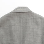 INSIDE LAPEL JACKET #LIGHT GRAY [S23SS08JKT-W]