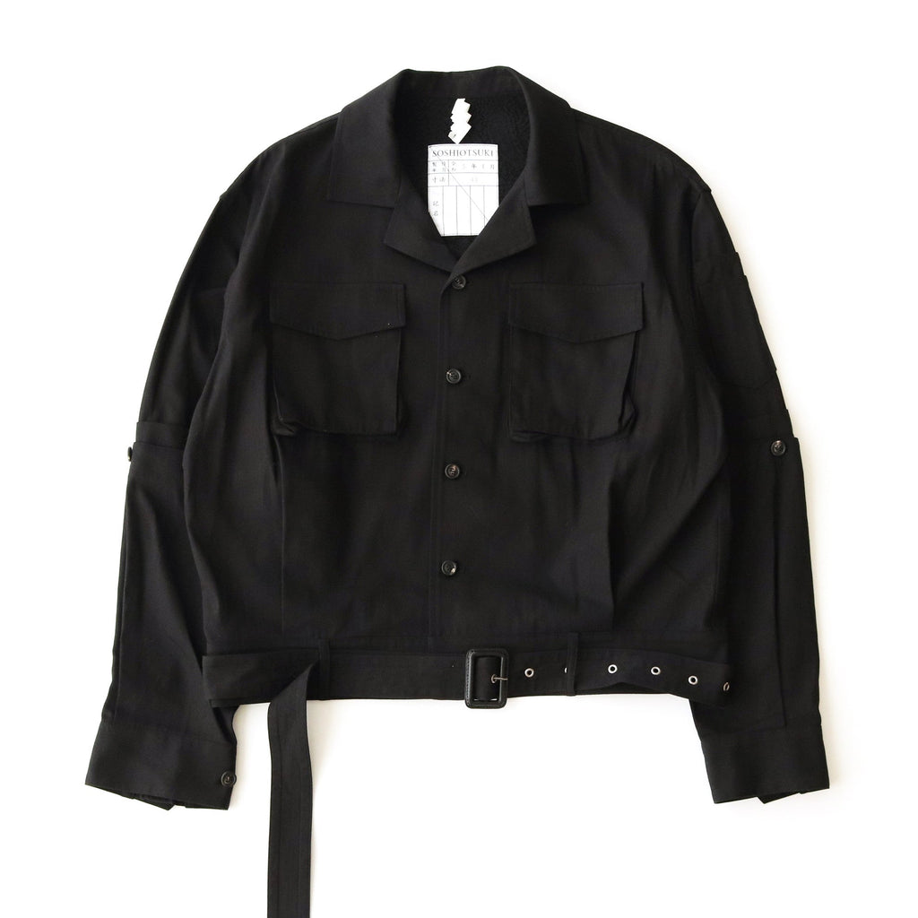 AUTO MECHANICS WORK JACKET #BLACK [S23SS13JKT-C]