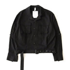 AUTO MECHANICS WORK JACKET #BLACK [S23SS13JKT-C]