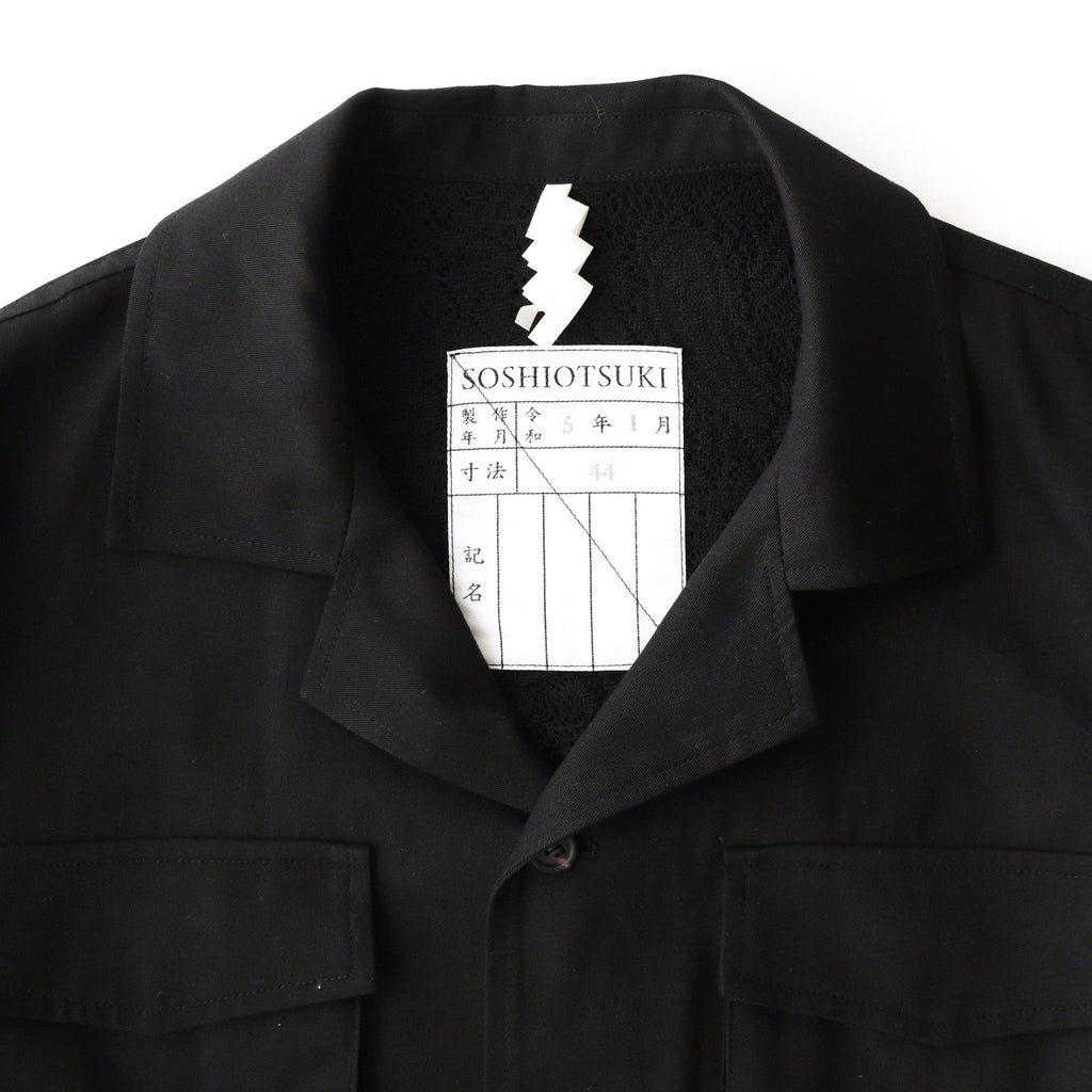 AUTO MECHANICS WORK JACKET #BLACK [S23SS13JKT-C]
