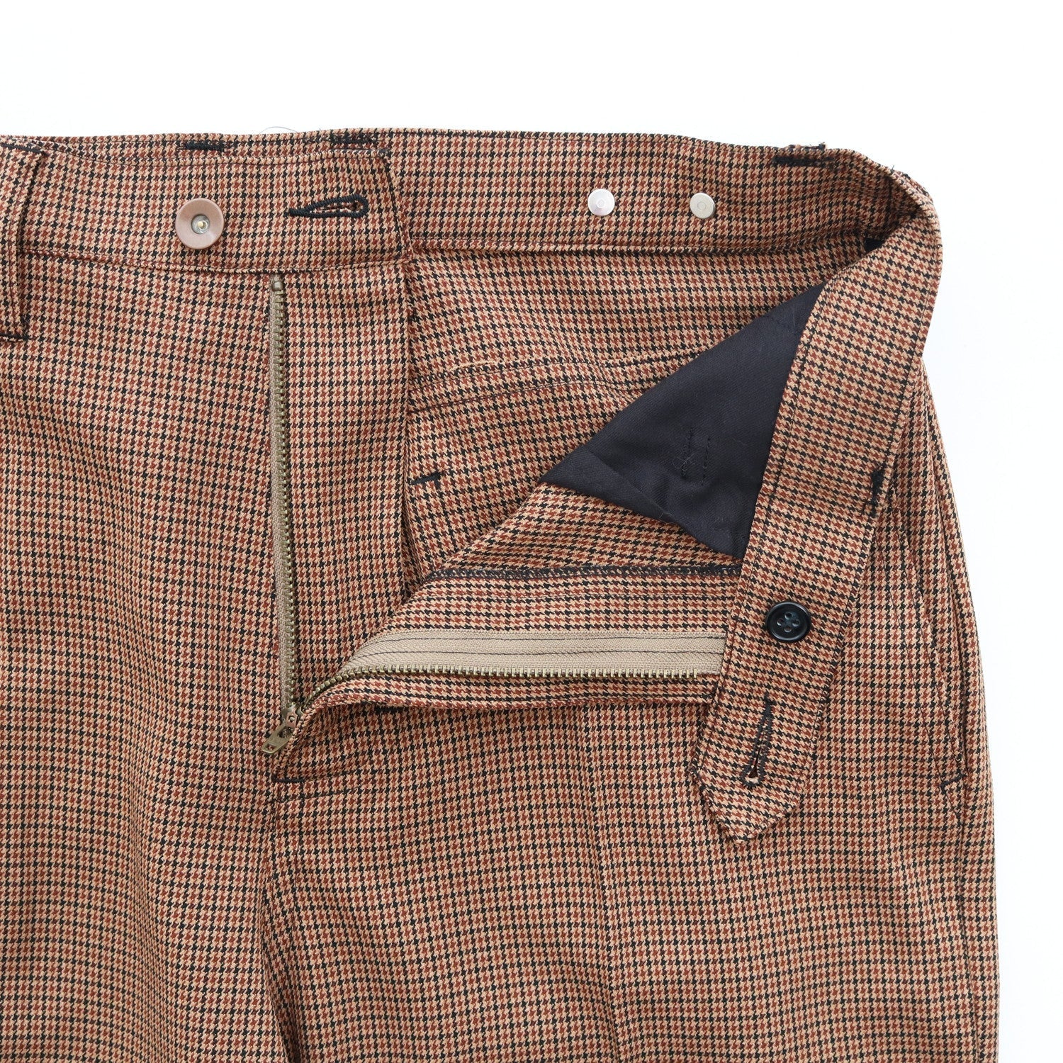 DRESS BAGGY PANTS #BROWN [TI045008]