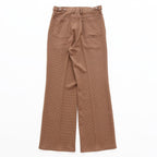DRESS BAGGY PANTS #BROWN [TI045008]
