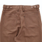 DRESS BAGGY PANTS #BROWN [TI045008]