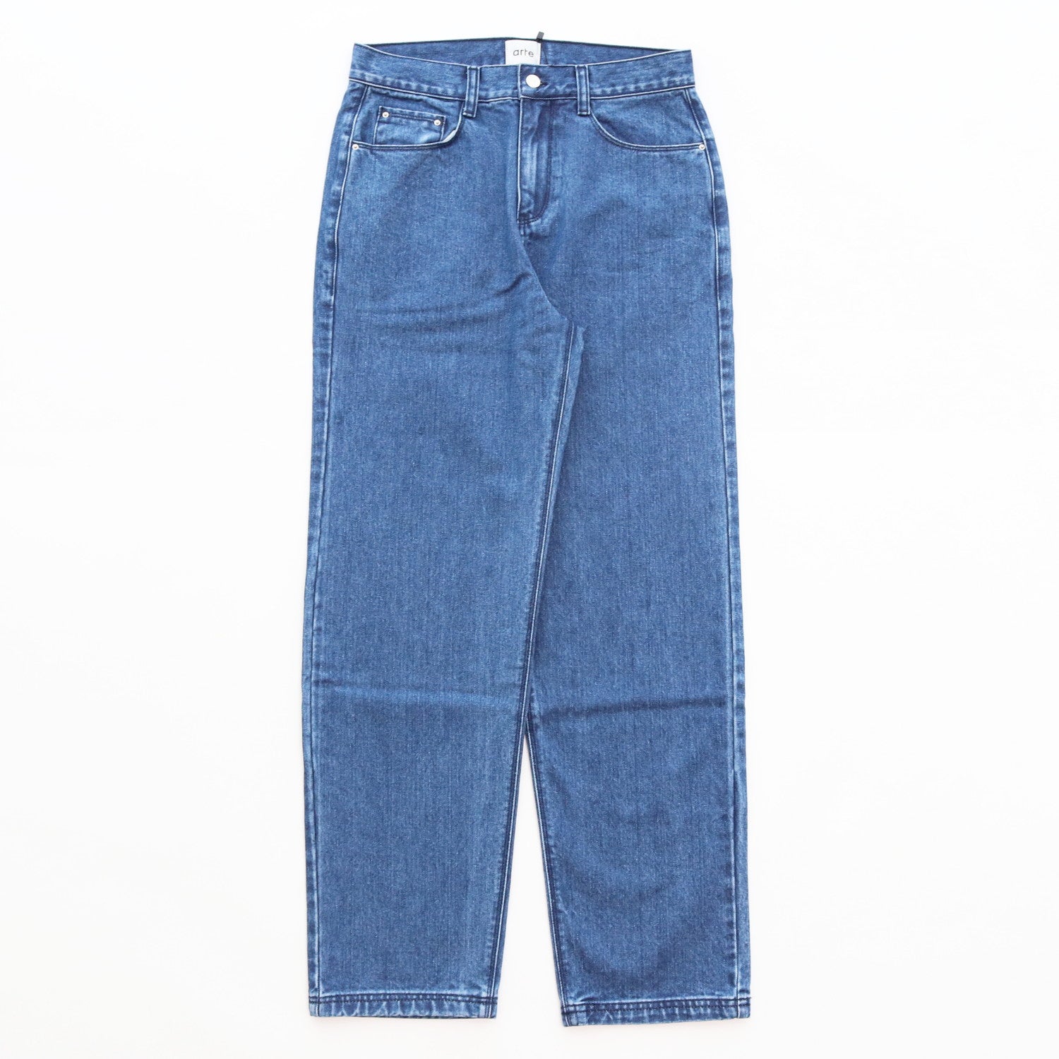 Paul Pocket Logo Denim Pants #Washed Blue [AW23-069P]