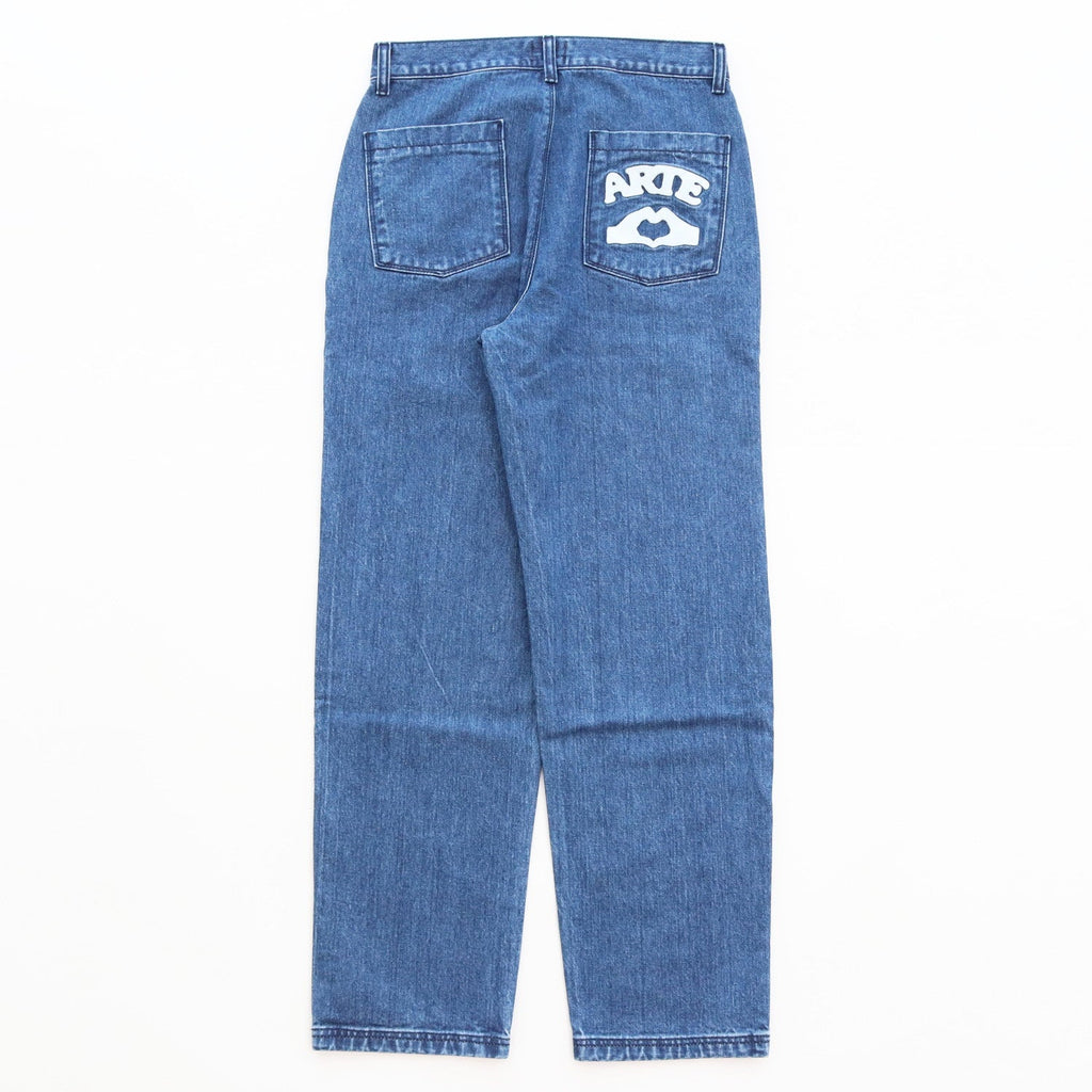 Paul Pocket Logo Denim Pants #Washed Blue [AW23-069P]