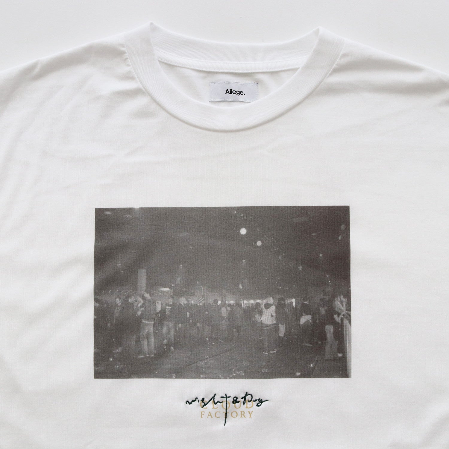 CLOUD FACTORY TEE #WHITE [AL23S-CT02]