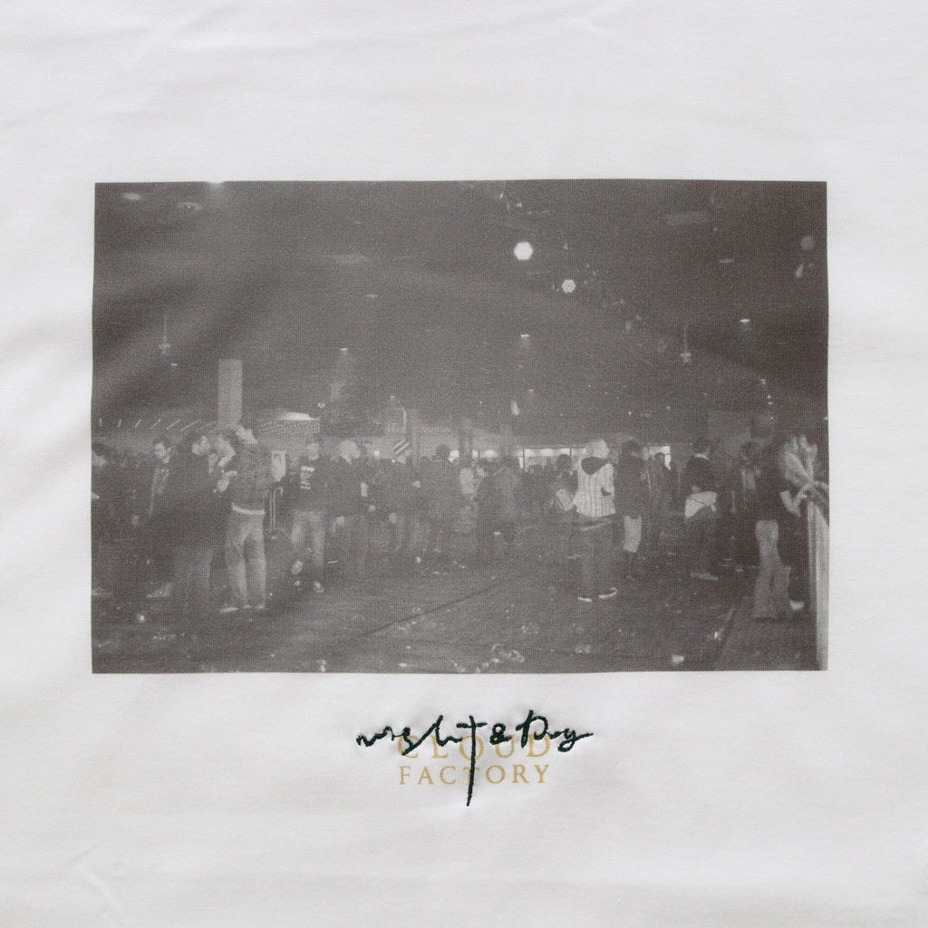 CLOUD FACTORY TEE #WHITE [AL23S-CT02]