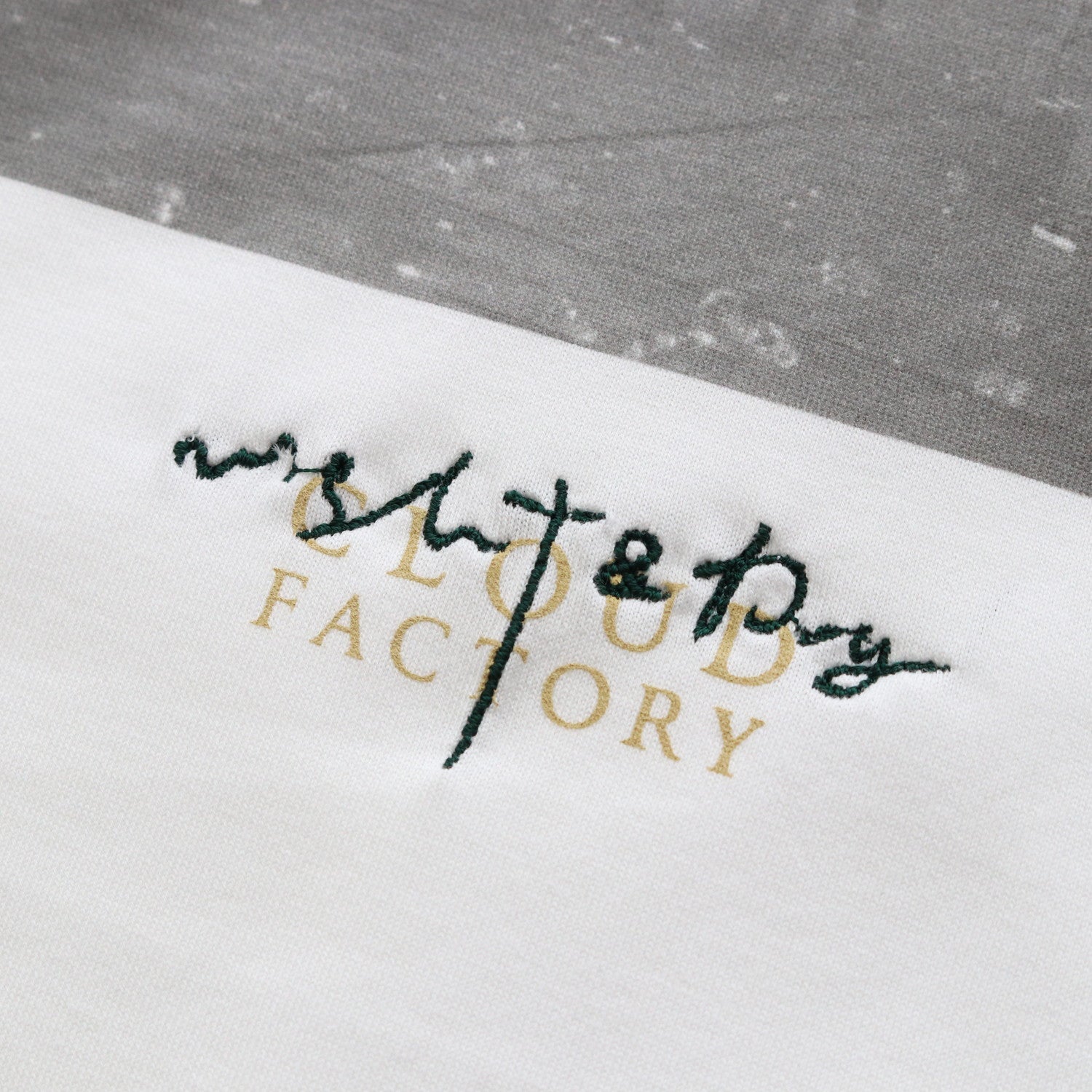 CLOUD FACTORY TEE #WHITE [AL23S-CT02]