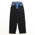 HERBIE WIDE JEANS #BLACK [SHSS23017]