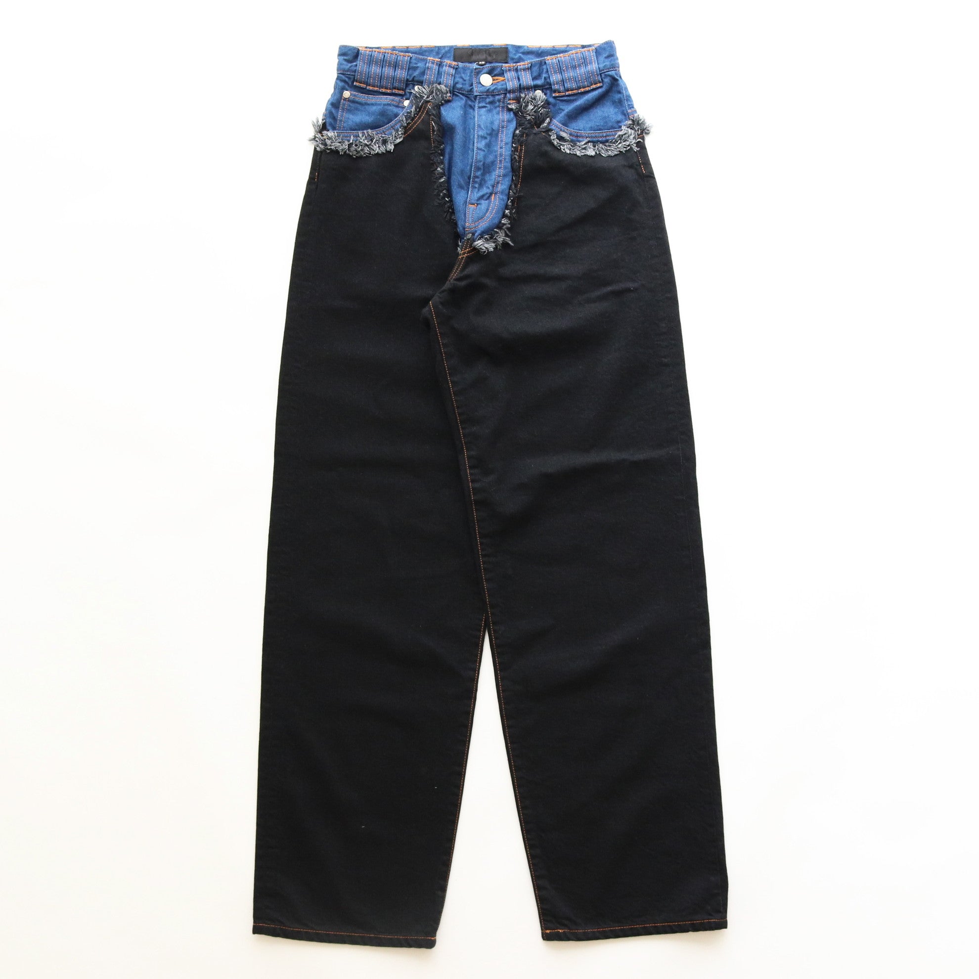 HERBIE WIDE JEANS #BLACK [SHSS23017]