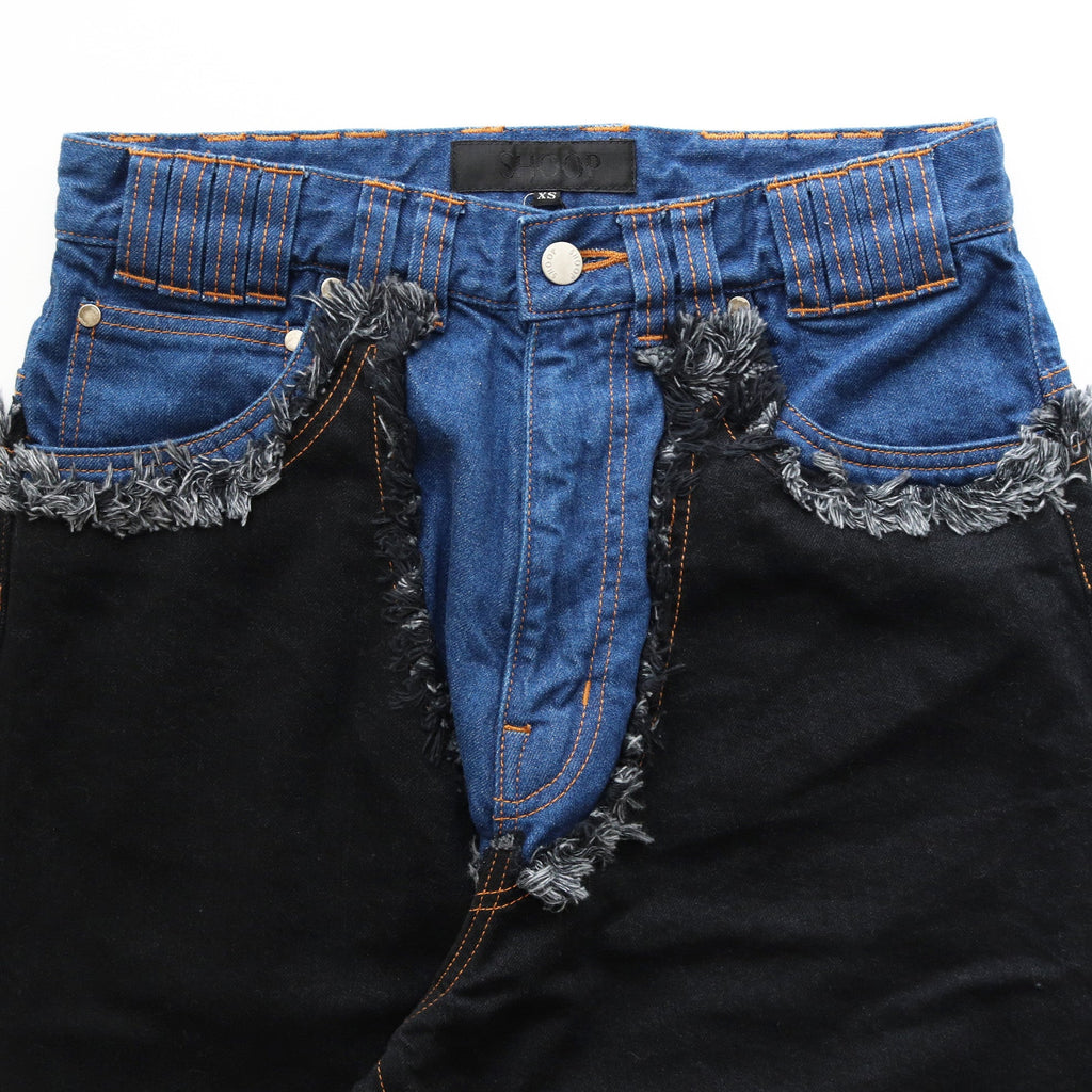 HERBIE WIDE JEANS #BLACK [SHSS23017]