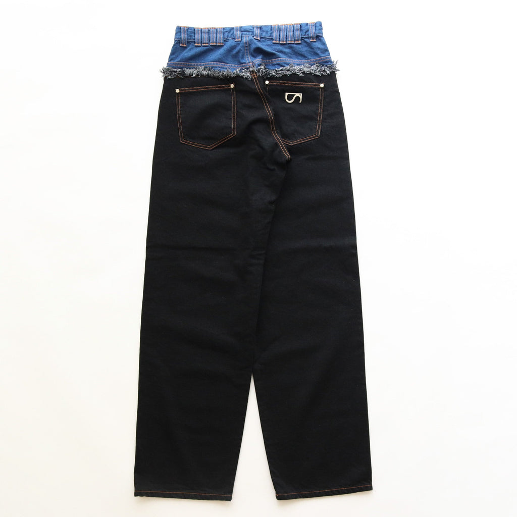 HERBIE WIDE JEANS #BLACK [SHSS23017]